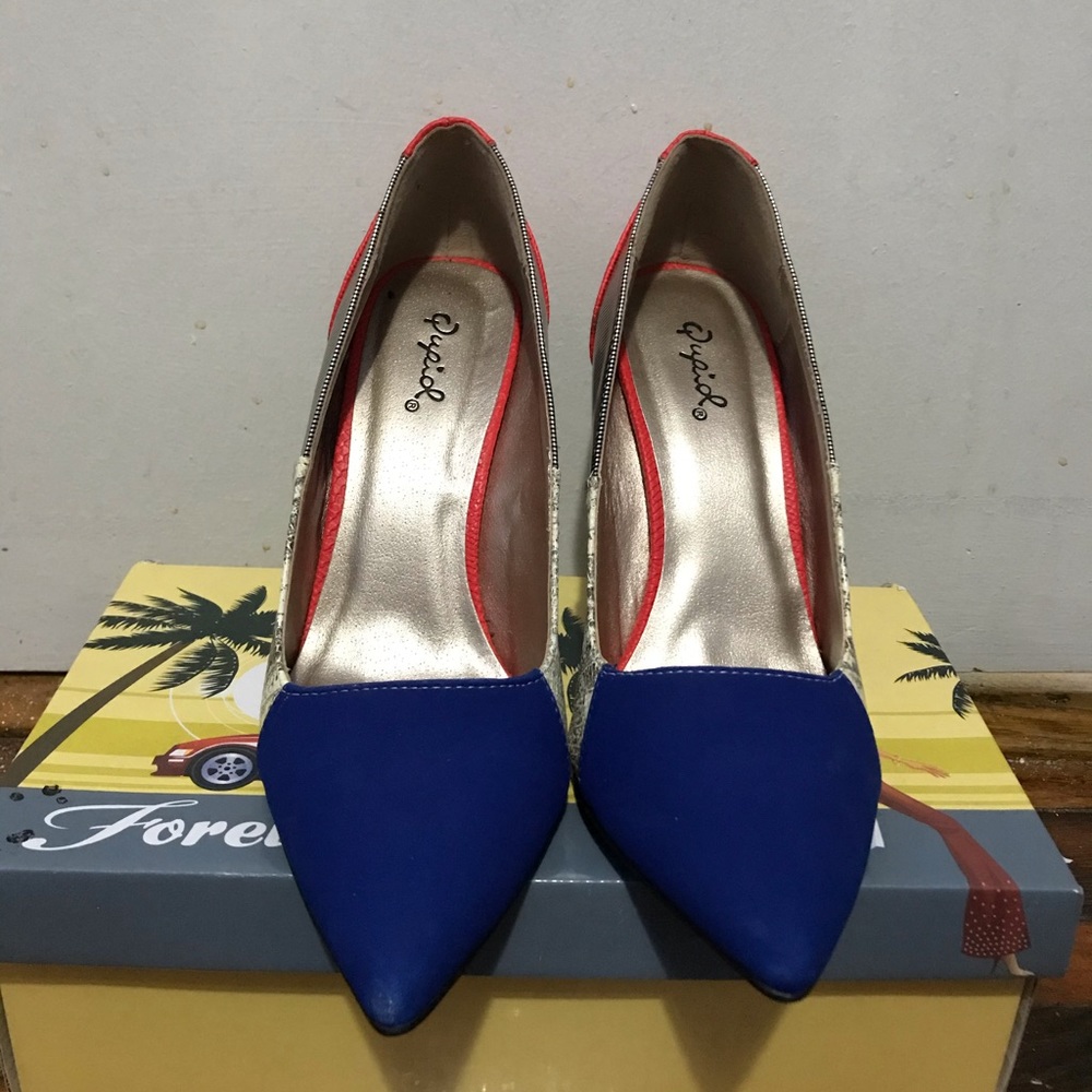 Multi Colored Heels